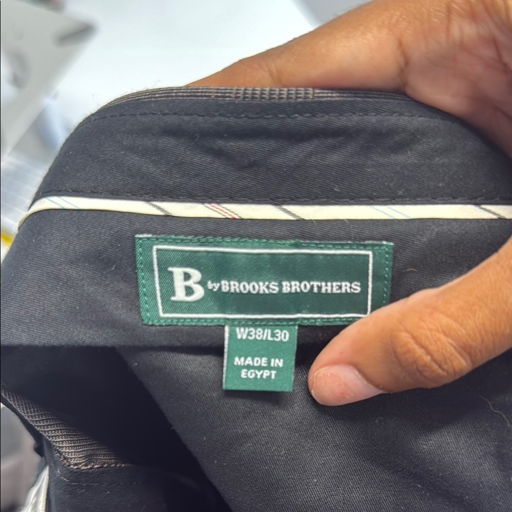 Brooks Brothers Brown Plaid Pants - Picture 3 of 3